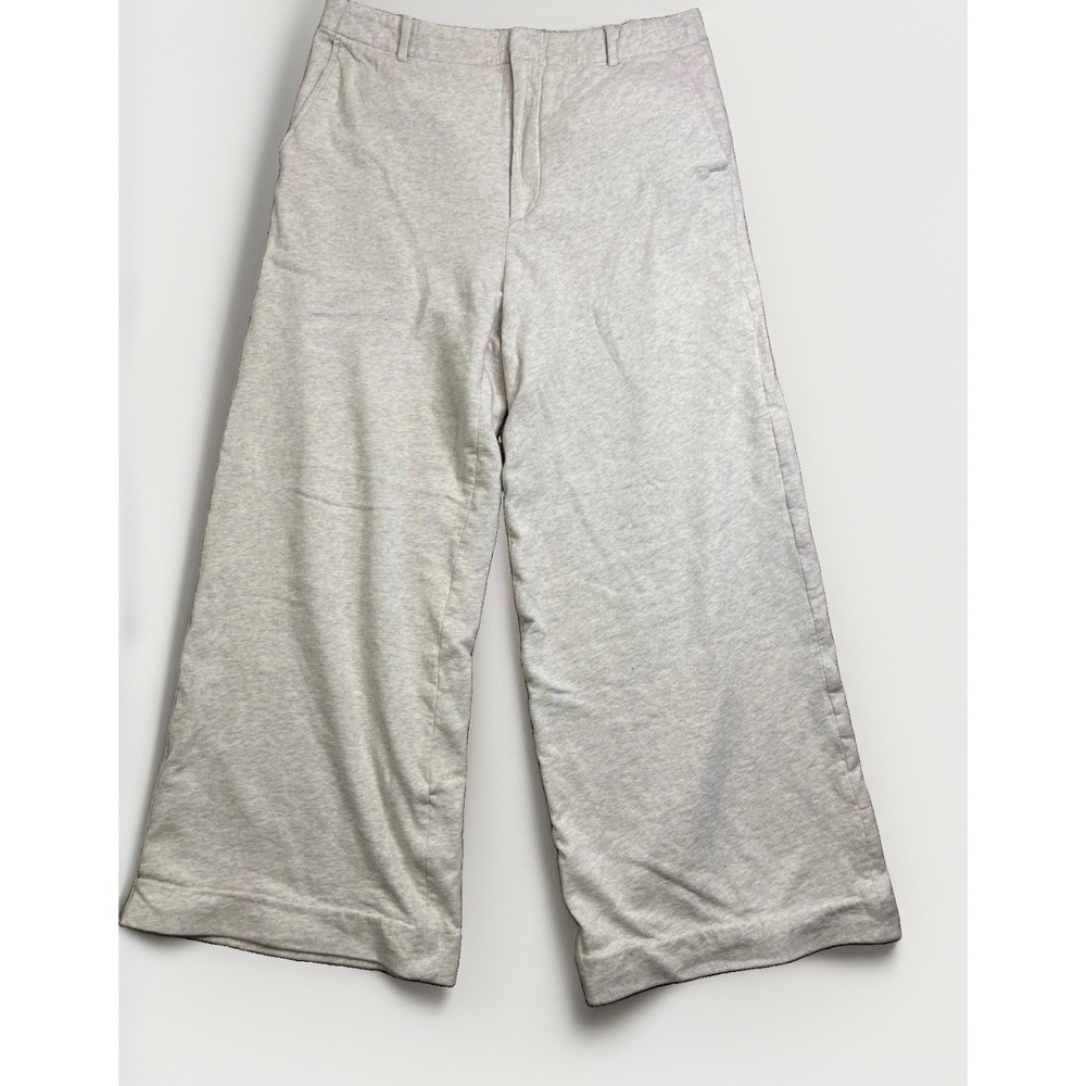Polo Ralph Lauren Women's Size 16 Gray Wide Leg Sweatpants Lounge Pants